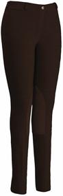 img 1 attached to 👖 TuffRider Ladies' Cotton Low Rise Pull-On Breeches for Enhanced SEO