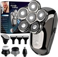 🪒 ultimate 5-in-1 electric head shaver for bald men by aidallswellup - anti-pinch, ergonomic, cordless & rechargeable logo