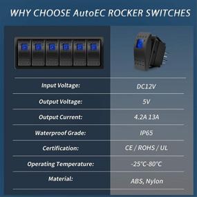 img 3 attached to AutoEC Light Rocker Switch Carling