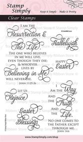 img 2 attached to 🐰 Stamp Simply Clear Stamps Easter Christian Religious 4x6 Sheet - 6 Pieces: A Meaningful Collection for Creative Easter Crafting