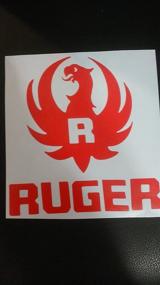 img 1 attached to Ruger Vinyl Firearms Decal Sticker