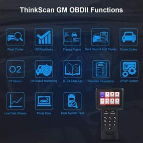 img 1 attached to GM ThinkScan Diagnostic Scan Tool - OBD2 Scanner Car Code Reader with SAS ETS EPB Oil Light Reset Service for GM Vehicles 1996 & Beyond (Buick/Chevrolet/Cadillac/GMC) - Lifetime Free Updates