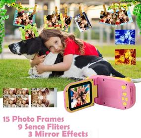 img 2 attached to 📷 ASIUR Digital Camera Camcorder for Kids