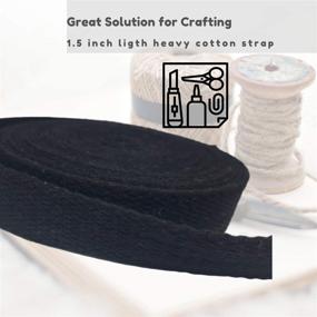 img 2 attached to 🌑 Matador Useful Goods - Heavy Cotton Webbing 1.5 Inch, Black, 10 Yards