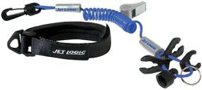 img 1 attached to 🔵 Kwik Tek ULTIMATE LANYARD: Blue/Silver for PWCs, One Size (UL-3) - High-Quality Safety Accessory
