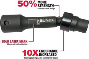 img 1 attached to 🔧 Enhance Performance with Sunex 216Zudl 2 Inch 12 Point Driveline