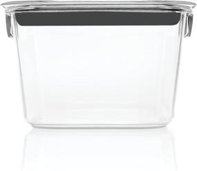 img 3 attached to 🥡 Rubbermaid Brilliance Clear Food Storage Container - Medium Deep Size (4.7 Cup Capacity)