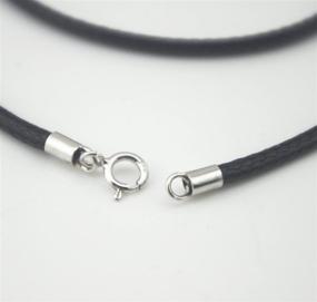 img 2 attached to Glory Qin Braided Leather Necklace