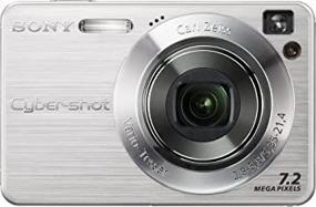 img 3 attached to 📷 Sony Cybershot DSCW120 7.2MP Digital Camera: Silver, 4x Optical Zoom, Super Steady Shot