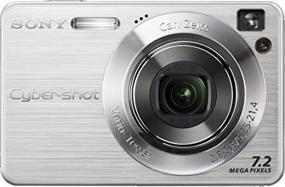 img 4 attached to 📷 Sony Cybershot DSCW120 7.2MP Digital Camera: Silver, 4x Optical Zoom, Super Steady Shot