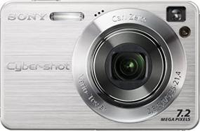 img 2 attached to 📷 Sony Cybershot DSCW120 7.2MP Digital Camera: Silver, 4x Optical Zoom, Super Steady Shot