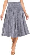 👗 hilary radley rounded smoothing features skirts: flattering women's clothing that complements every figure logo