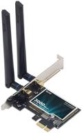 3000 мбит/с wi-fi 6 ax200ngw пк - надпись wlan адаптера pci-e пк для рабочего стола с двумя диапазонами bt5.2 wifi 802.11ax pci сетевая карта для маршрутизатора ax ax11000 - скорость mu-mimo гигабит - поддержка видеоигр 4k 8k - windows 10, 64-разрядная система логотип