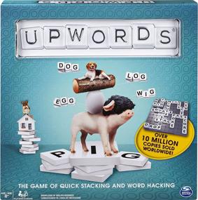 img 4 attached to 🔠 Upwords Challenging Family Stackable Letter: Elevate Your Word Game Fun!