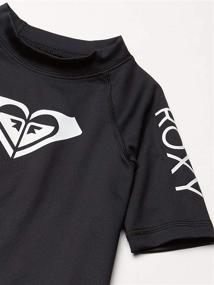 img 1 attached to Roxy Whole Hearted Rashguard for Little Girls: Long Sleeve and Short Sleeve Options