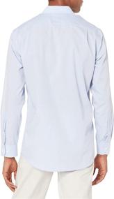 img 3 attached to Amazon Essentials Men's Long Sleeve Shirt in Regular Fit