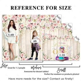 img 1 attached to Allenjoy 7x5ft Some Bunny is Turning One Floral Backdrop Wood Spring Easter Pink Flower Kids 1st Birthday Party Cake Table Decor Wall Banner Eggs Rabbit Balloon Photoshoot Background Photo Booth Props