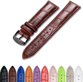 img 3 attached to CIVO Authentic Leather Watch Strap Buckle