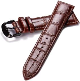 img 1 attached to CIVO Authentic Leather Watch Strap Buckle