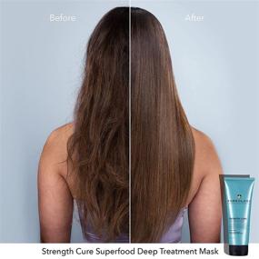 img 2 attached to 💪 Pureology Strength Cure Суперпитательная маска для волос для сухих и окрашенных волос - без силиконов и веганская