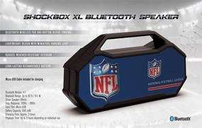 img 1 attached to 🏈 Высококачественный беспроводной Bluetooth-динамик NFL Green Bay Packers XL в цвете команды: идеальный аудио-спутник для фанатов Packers!