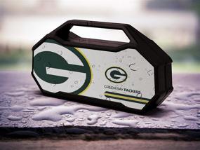 img 2 attached to 🏈 Высококачественный беспроводной Bluetooth-динамик NFL Green Bay Packers XL в цвете команды: идеальный аудио-спутник для фанатов Packers!