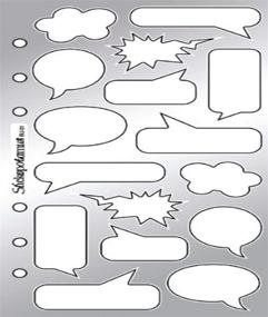 img 1 attached to Sticko Classic Stickers with Comic Captions for Scrapbooking & Stamping Enhancements