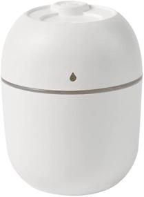 img 4 attached to 220ml Mini Humidifier for Bedroom - USB Cool Mist Portable Humidifier - Drop Shape JS01