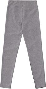 img 2 attached to Fila Heritage Athletic Stretch Blocking Girls' Leggings: Stylish & Comfy Active Clothing