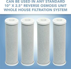 img 3 attached to 💧 CFS Whole House Water Filter: Enhance Home Water Quality with 5 Micron Carbon Filtration