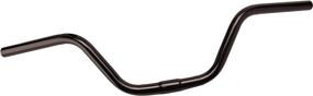 img 3 attached to Wald Steel Handlebar #803 5.25-inch 27-inch 1-inch Black