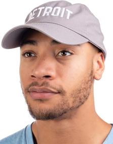 img 1 attached to Detroit Retro Cap: Rock the Classic Detroiter 313 Style with This Cool Michigan Men Women Dad Hat