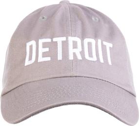 img 3 attached to Detroit Retro Cap: Rock the Classic Detroiter 313 Style with This Cool Michigan Men Women Dad Hat