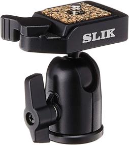img 4 attached to 🔭 SLIK SBH-100 DQ Compact Ballhead: Quick Release, 2.2 lb. Support | Black (618-324)