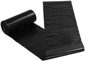 img 1 attached to 🗑️ Ramddy 7 Gallon Black Trash Bags, Medium Bin Liners, 6 Rolls/150 Counts