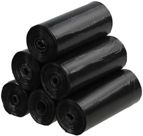 img 4 attached to 🗑️ Ramddy 7 Gallon Black Trash Bags, Medium Bin Liners, 6 Rolls/150 Counts