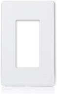 enhance your home décor with maxxima 10 pack 1 gang decorative outlet screwless wall plate in white - standard size (pack of 10) логотип