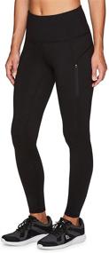 img 4 attached to RBX Athletic Running Leggings Pockets