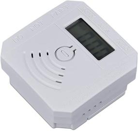 img 1 attached to 🔋 UL-Compliant CO Detector with LED Display for Home & Office - Battery Powered (2Pcs)