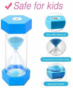 img 1 attached to Hourglass Colorful Sand Glass Classroom Decoration