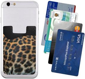 img 3 attached to Beautiful Leopard Skin Phone Card Holder