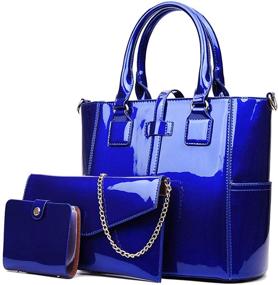 img 4 attached to 👜 Yan Show Handbags: Stylish Shoulder Bags with Spacious Capacity for Women's Essentials