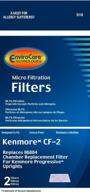 🔍 premium envirocare replacement vacuum filters: perfect fit for kenmore cf2 progressive upright vacuum cleaners (2 pack) логотип