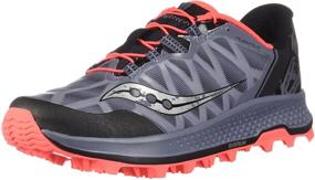 img 4 attached to Saucony 👟 Men's Gray Black Sneakers