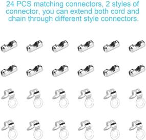 img 3 attached to Sturdy and Rustproof 16 Feet Ceiling Fan Pull Chain Extender with 24 PCS Connectors - Enhance Your Light Pull Chain Experience!