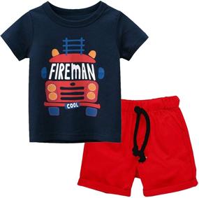 img 4 attached to 👕 Meeyou Little T Shirt Monster Trucks 2: Trendy Boys' Clothing for Monster Truck Enthusiasts