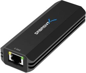 img 4 attached to 💻 Sabrent NT-SS5G: USB Type-A or Type-C 5-Gigabit Ethernet Adapter with Multiple Speeds [10/100/1000/2500/5000 Mbps]