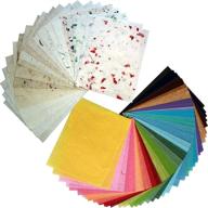 mulberry paper sheets: handmade art tissue for origami & card making - wholesale bulk sale! logo