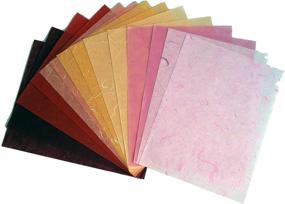 img 1 attached to Mulberry Paper Sheets: Handmade Art Tissue for Origami & Card Making - Wholesale Bulk Sale!