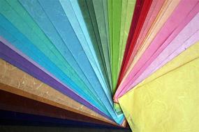 img 2 attached to Mulberry Paper Sheets: Handmade Art Tissue for Origami & Card Making - Wholesale Bulk Sale!